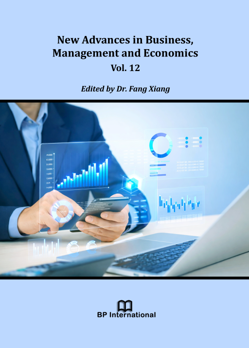                         View New Advances in Business, Management and Economics Vol. 12
                    