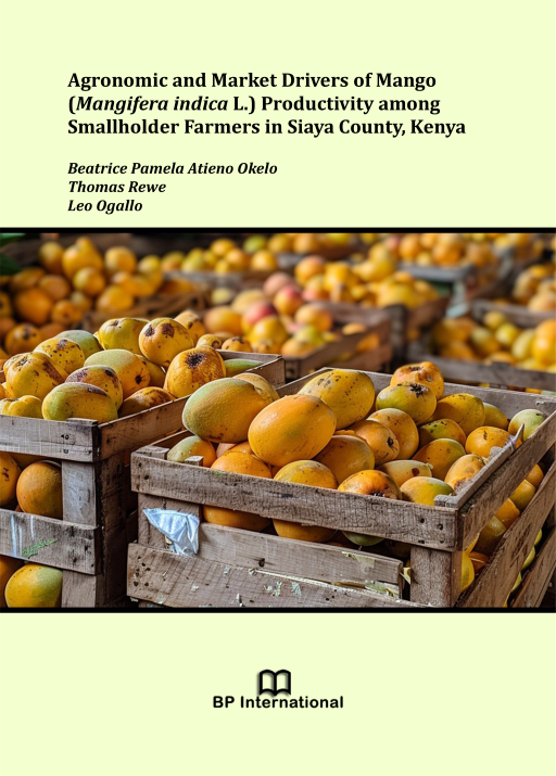                         View Agronomic and Market Drivers of Mango (Mangifera indica L.) Productivity among Smallholder Farmers in Siaya County, Kenya
                    