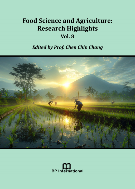                         View Food Science and Agriculture: Research Highlights Vol. 8
                    