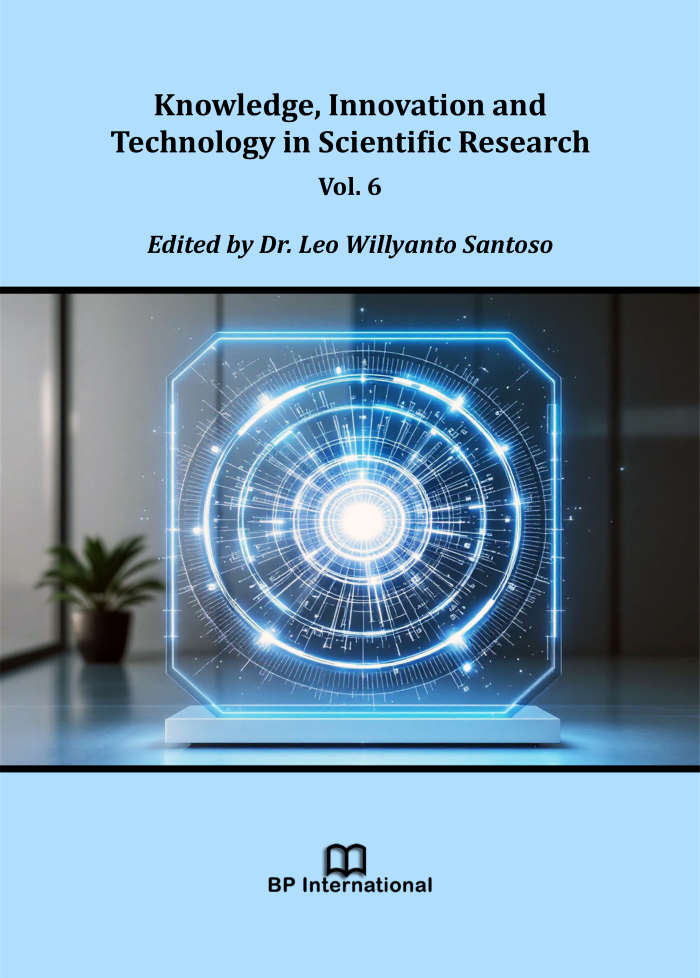                         View Knowledge, Innovation and Technology in Scientific Research Vol. 6
                    